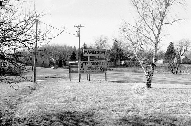 Maplecroft Drive-In - Old Photo From Harry Mohney (newer photo)